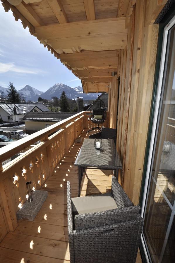 Ferienwohnungen Holzidylle Sankt Wolfgang im Salzkammergut Bagian luar foto